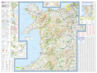 Ordnance Survey - North & Mid Wales