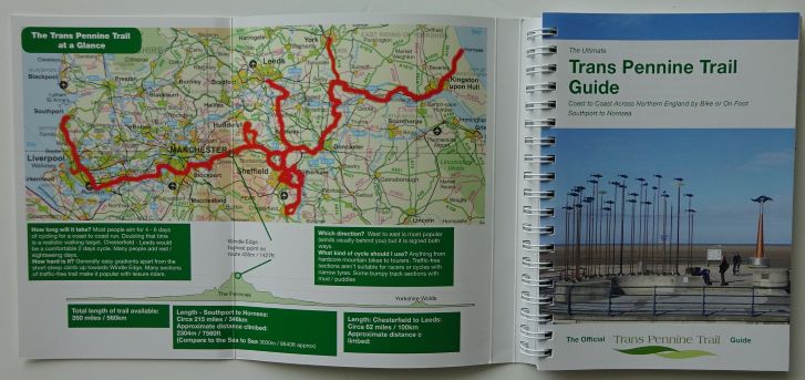 Trans Pennine Trail Guide Book - the route
