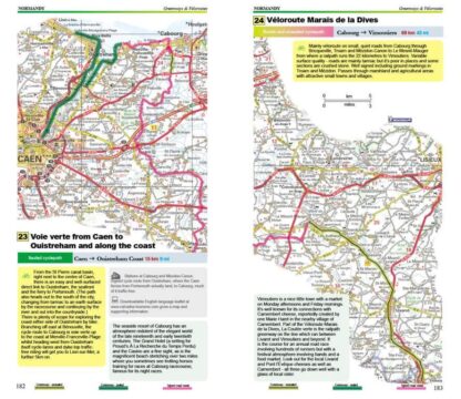 Cycling Northern France - Normandy Greenways - maps
