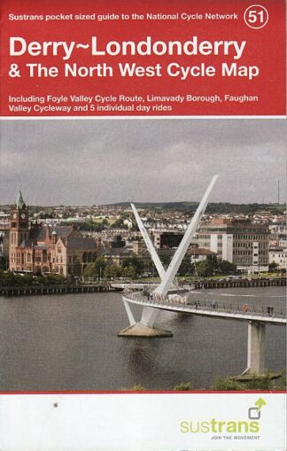 Derry - Londonderry and The North West Sustrans Cycle Map