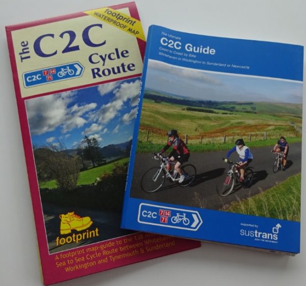 C2C Footprints map and Excellent Books guide book