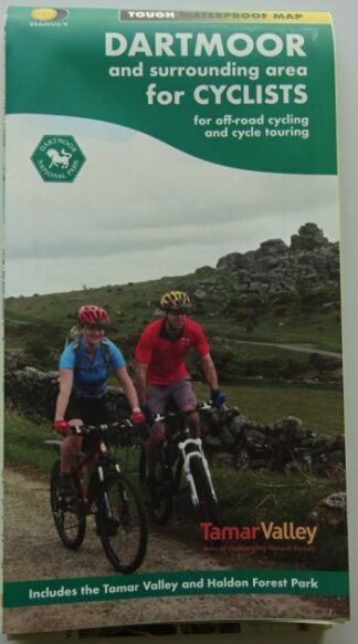 Harvey Dartmoor and Surrounding areas cycle map
