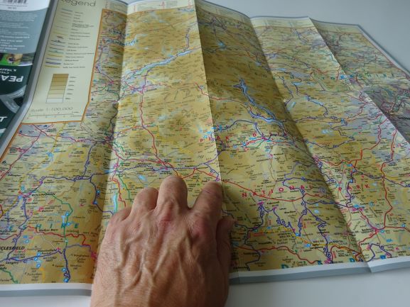 The Goldeneye Peak District map