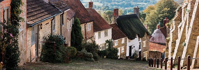 Cycling in Dorset: Shaftesbury - Gold Hill