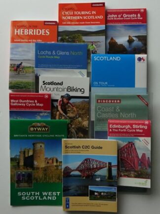 Scottish regions cycle route maps